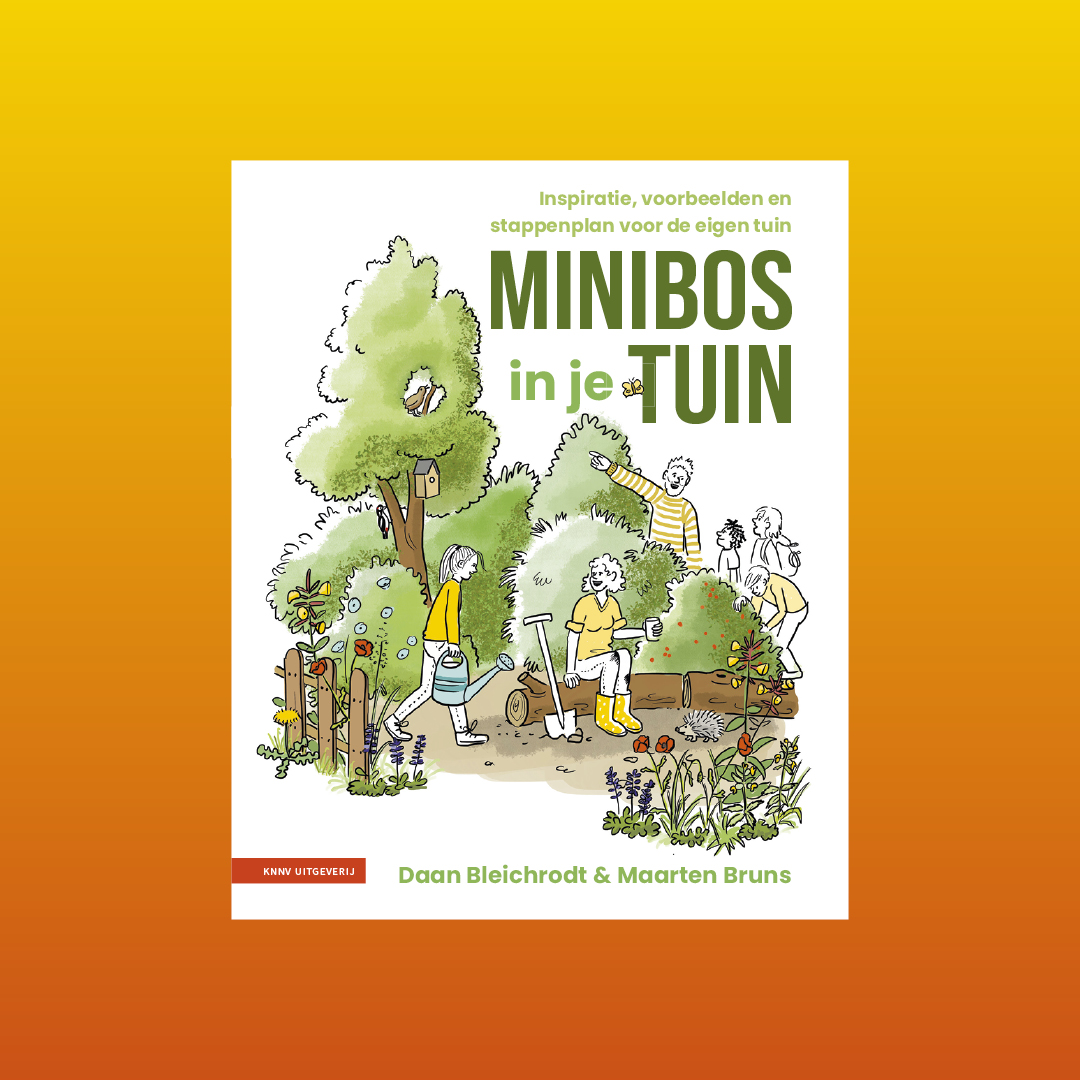 Boekomslag 'Minibos in je tuin'
