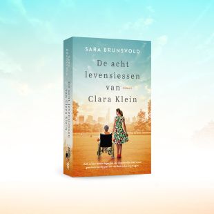 Boekomslag 'De acht levenslessen van Clara Klein'