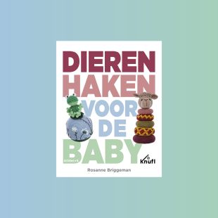 Boekomslag 'Dieren haken voor de baby'