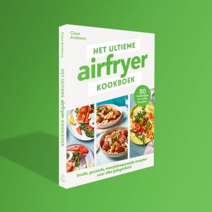 Boekomslag 'Het ultieme airfryer kookboek'