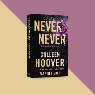 Boekomslag 'Never Never'