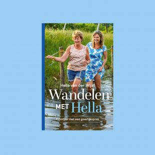 Boekomslag 'Wandelen met Hella'
