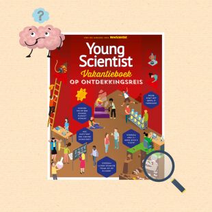 Omslag 'Young Scientist vakantieboek'